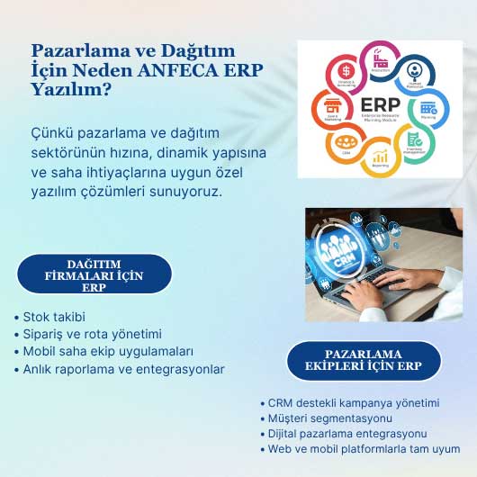 Dağıtım Firmaları İçin Neden Anfeca? Dağıtım Firmaları İçin Neden Anfeca?