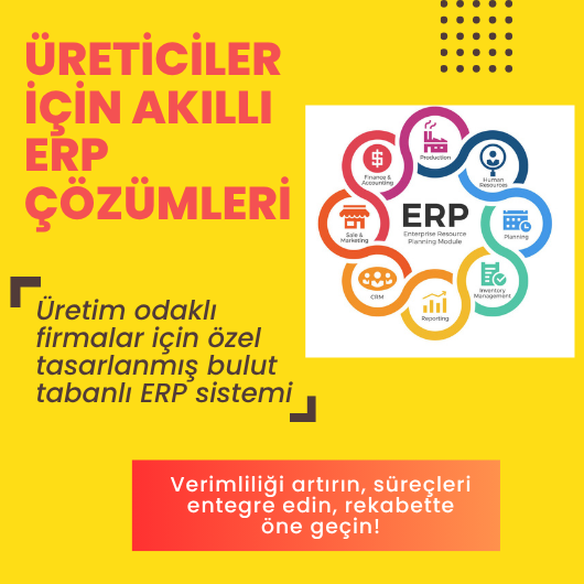 Üretici Firmalar İçin ERP çözümleri 