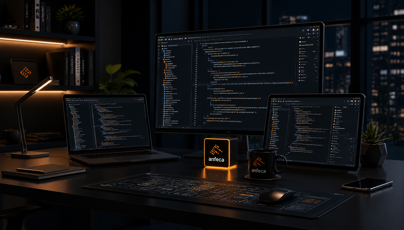 Full-cycle custom software development workspace
