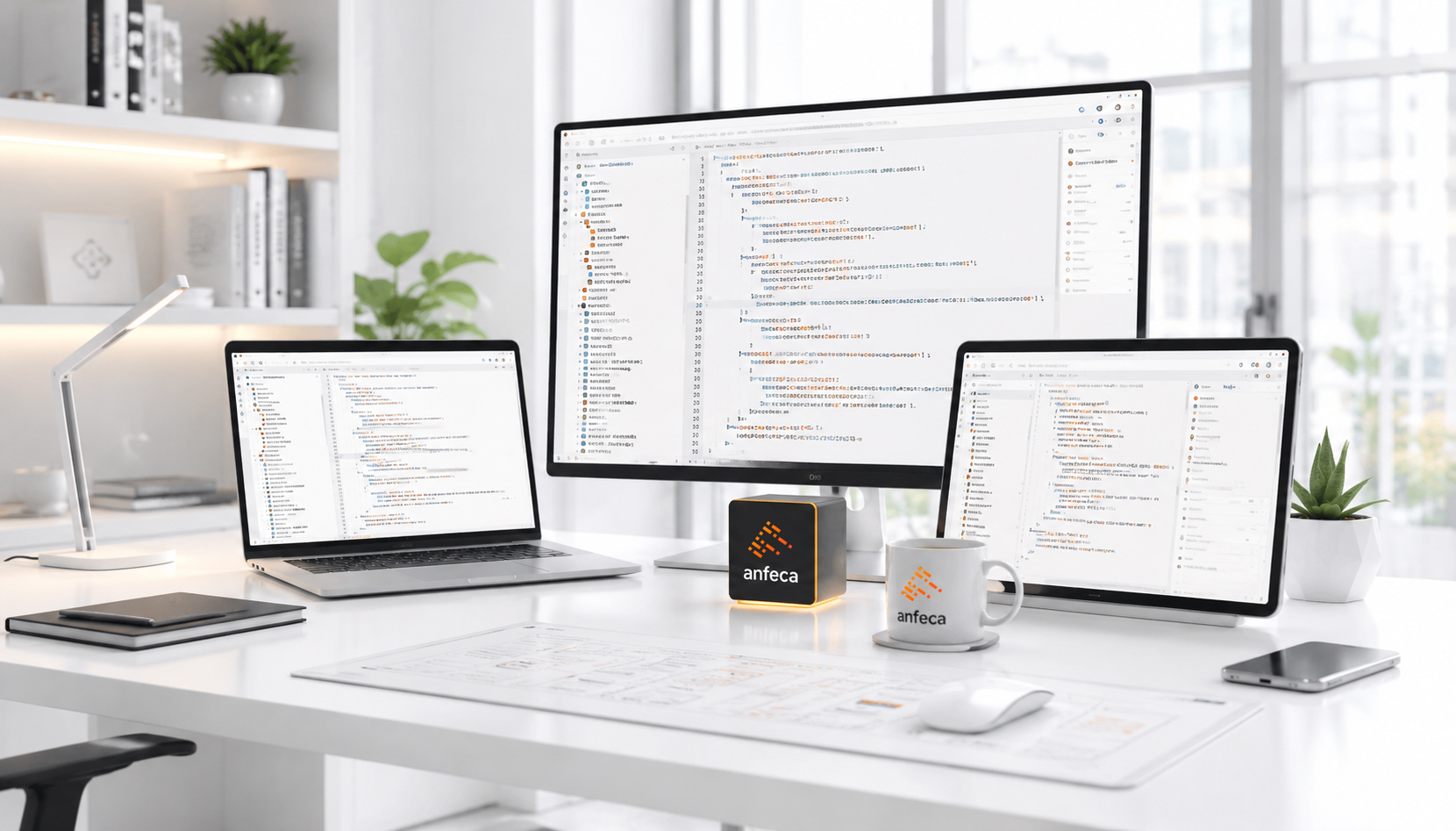 Full-cycle custom software development workspace